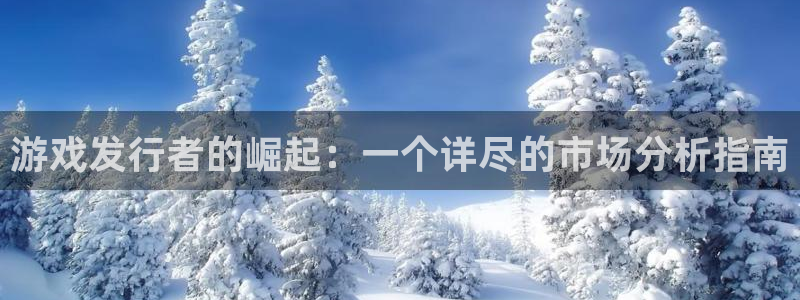 杏耀官网注册平台登录：游戏发行者的崛起：一个详尽的市场分析指南
